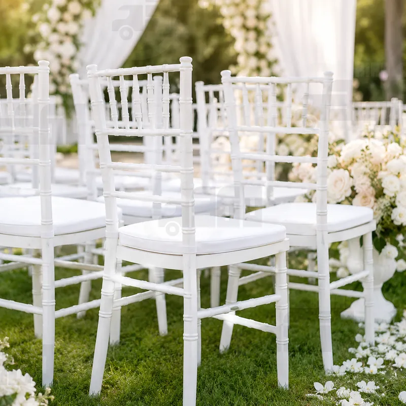 Plastik Düğün Sandalyesi Model 1